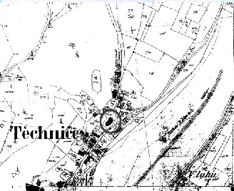 Tchnice - vez mapy