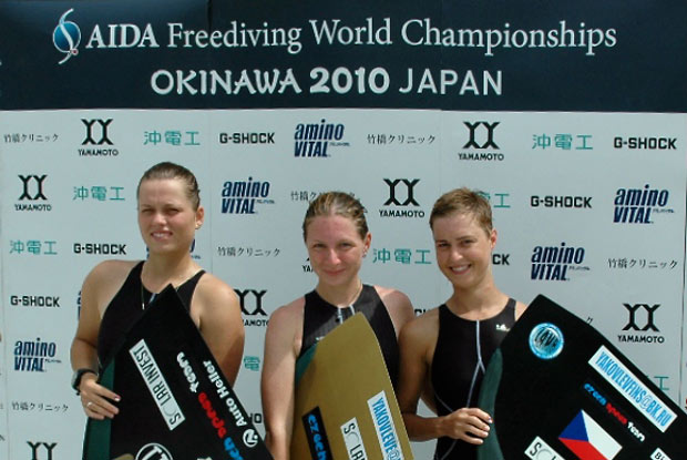 esk tm na AIDA Freediving World Championships Okinawa 2010
